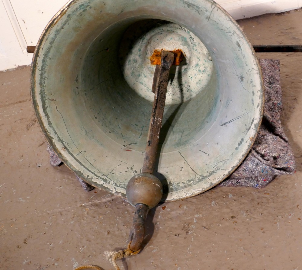 Huge Heavy Bronze Bell, Tower Bell View XII