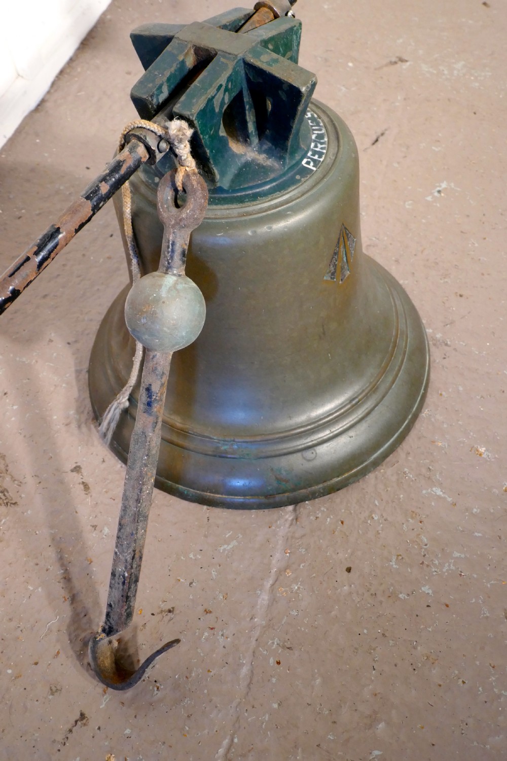 Huge Heavy Bronze Bell, Tower Bell View XIII
