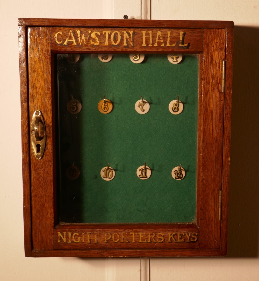 Night Porters Key Cupboard from Cawston Hall 