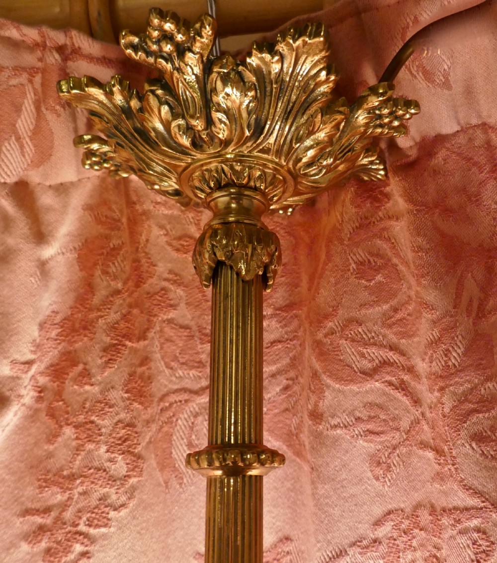 Beautiful Large Early 20th Century Empire Style Bowl Chandelier View XI