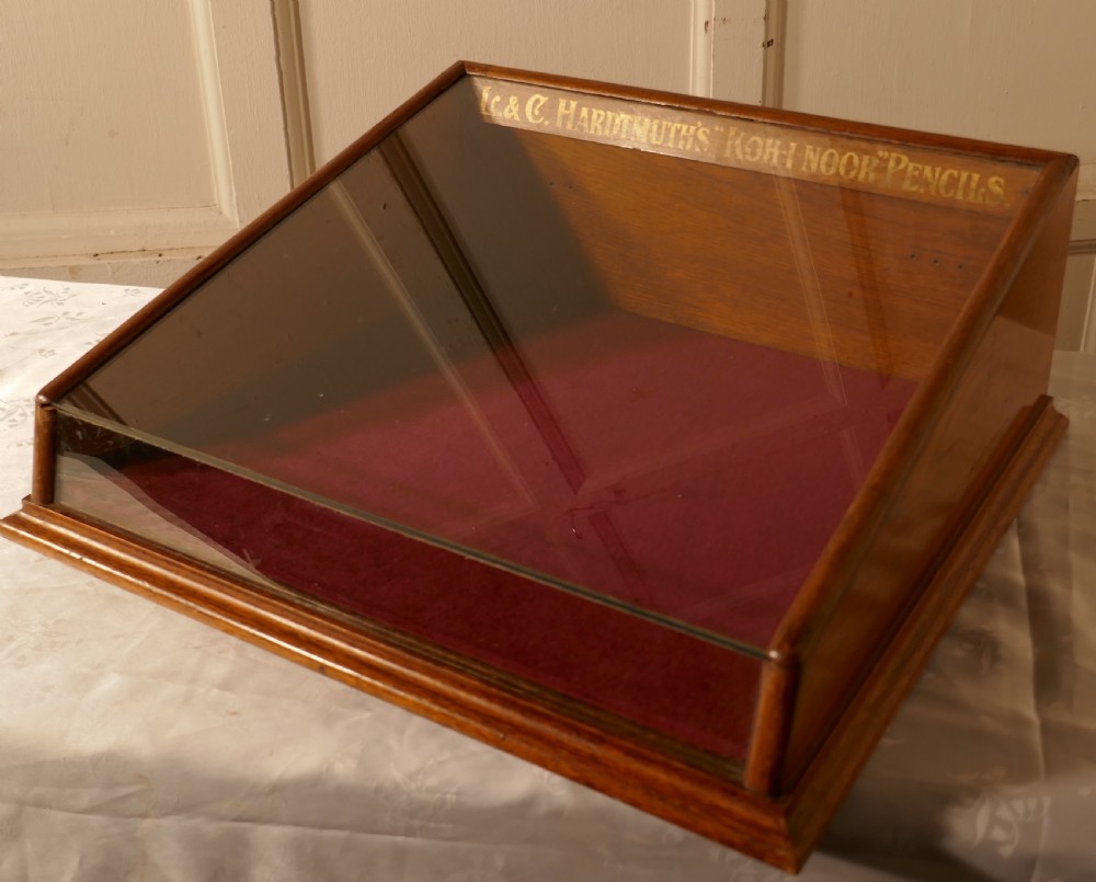 Counter top Display Cabinet for L & C HARDMUTH’S “KOH-I NOOR” Pencils