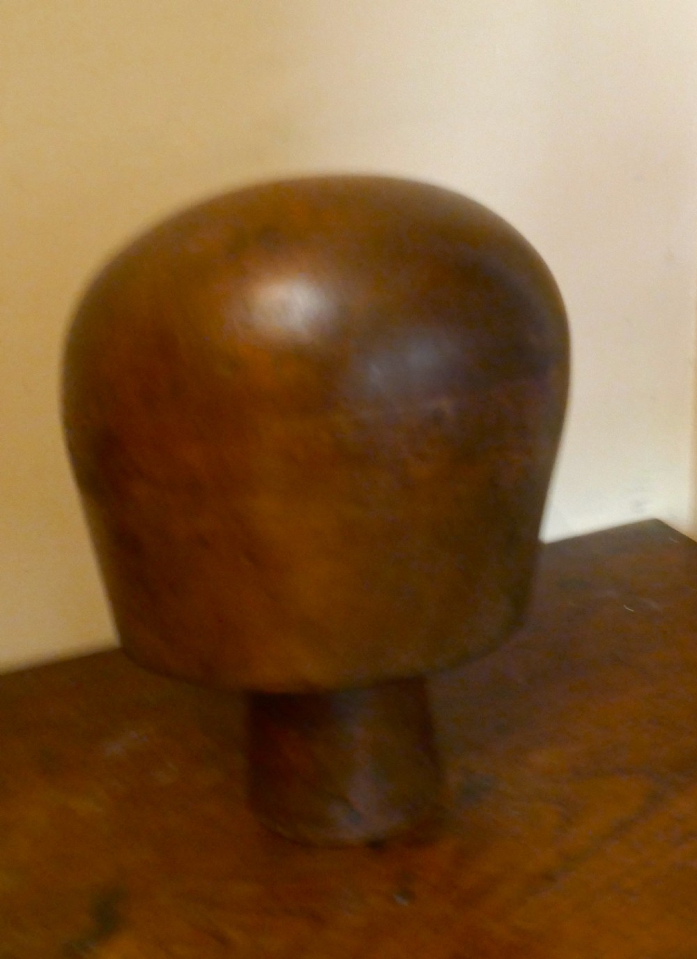 Vintage 19th Century Hat Block Stand, shop display View VI