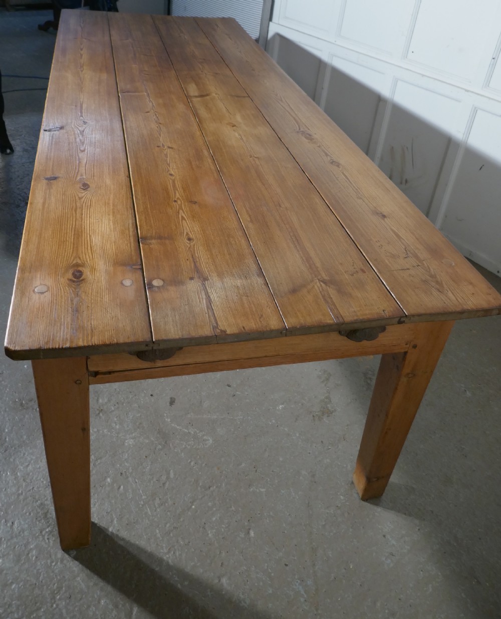 A Large Early 19th Farmhouse Pine Table View II
