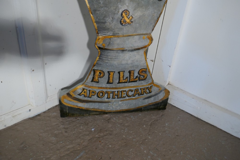Chemist Shop Advertising Trade Sign View VI