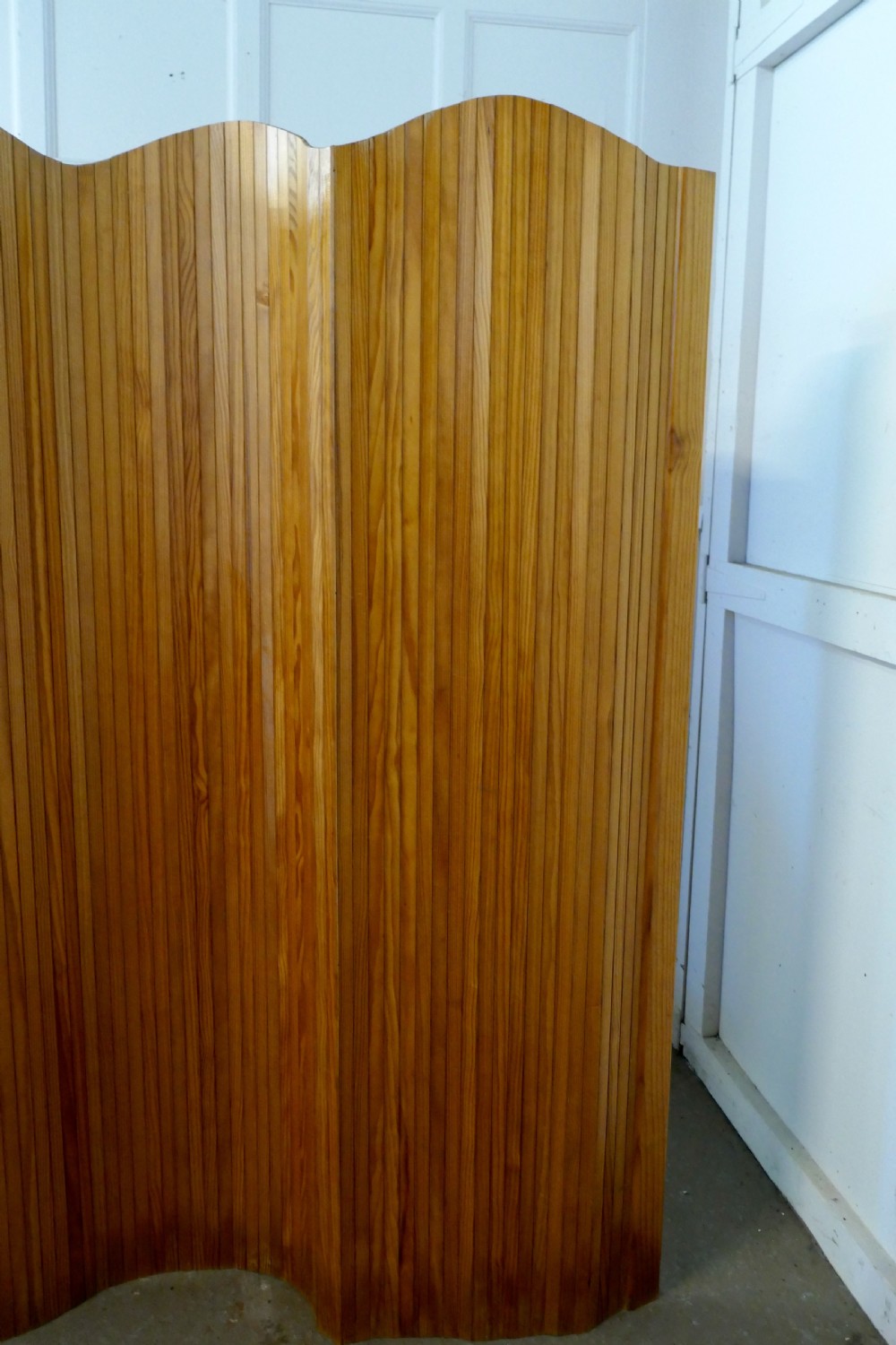 French Art Deco Tambour Room Divider Screen View III
