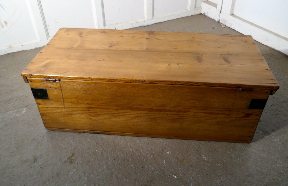 Victorian Pine Blanket Box,  View VII