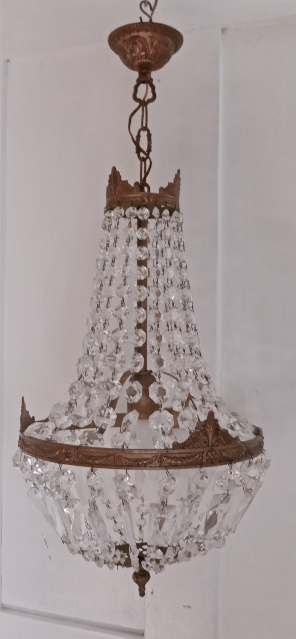 French Empire Style Tent Chandelier