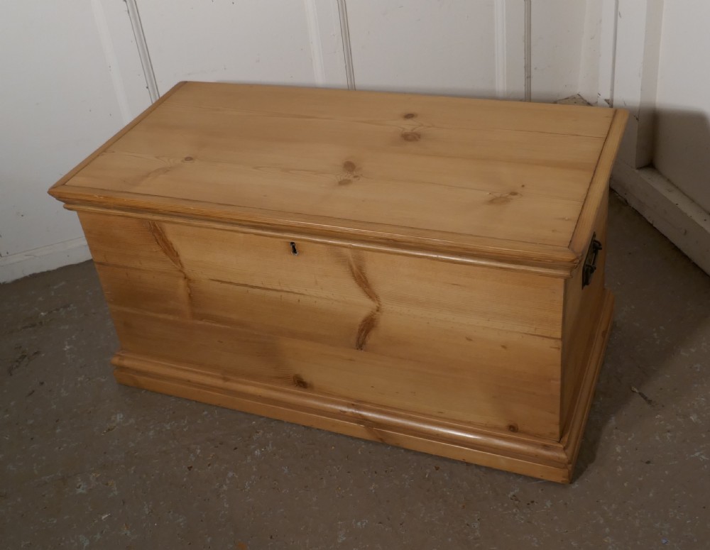 Victorian Pine Blanket Box, 