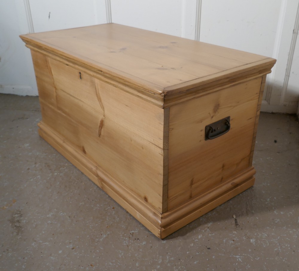 Victorian Pine Blanket Box,  View II