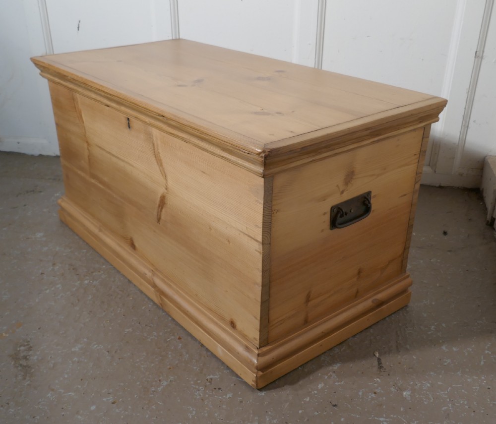 Victorian Pine Blanket Box,  View III