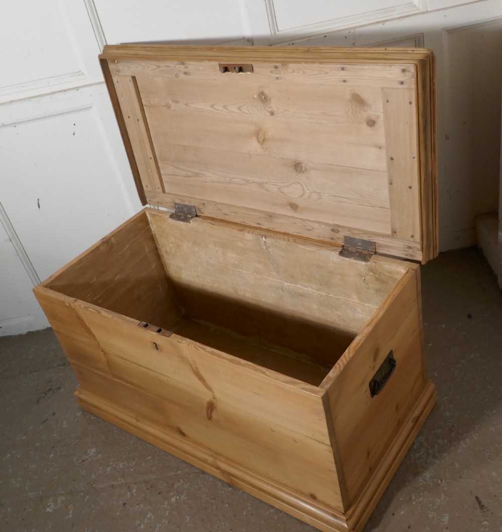 Victorian Pine Blanket Box,  View VIII