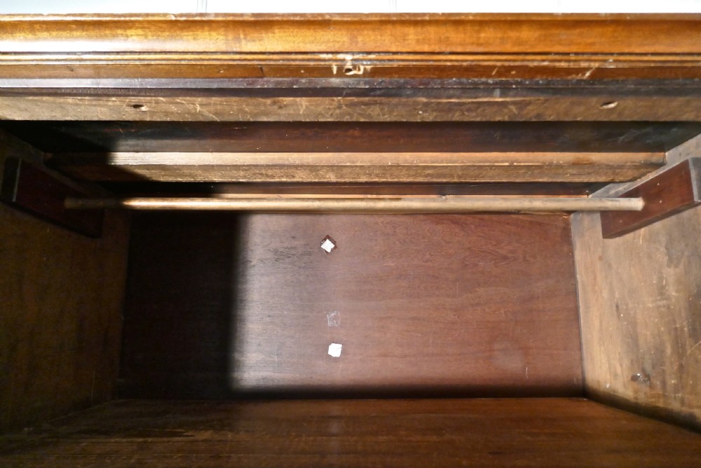 A Victorian Mahogany Shelved Press with Hanging rail View VII