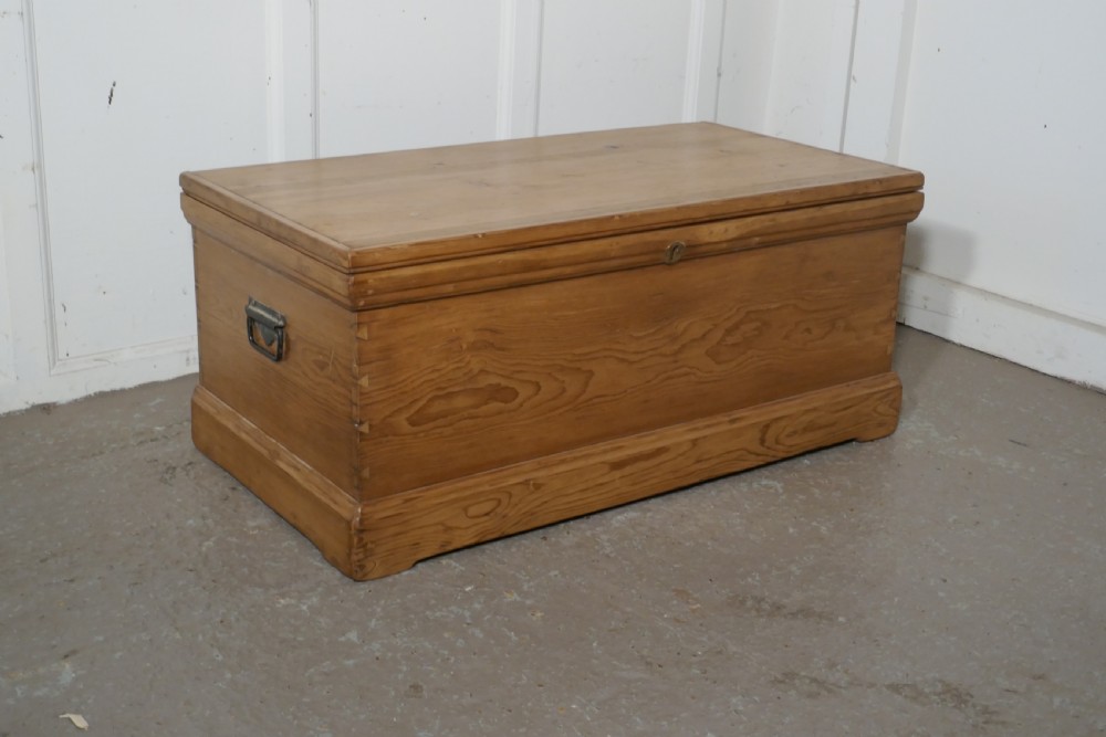 Victorian Pine Blanket Box,  View II