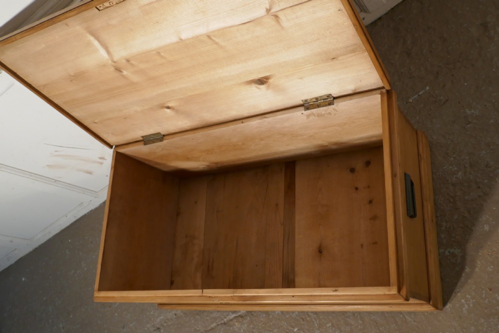 Victorian Pine Blanket Box,  View IV