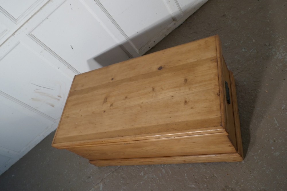 Victorian Pine Blanket Box,  View V