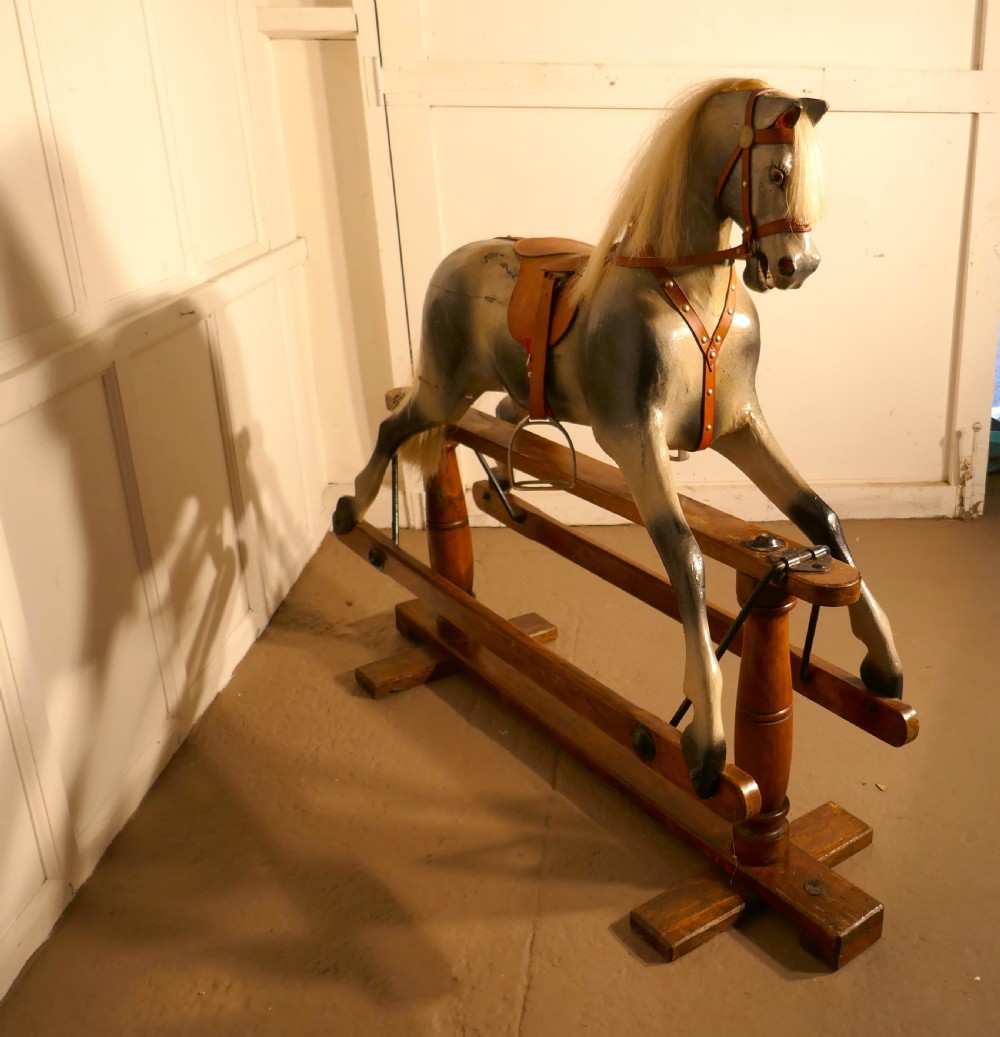 Early 20th Century Rocking Horse by Lines Brothers