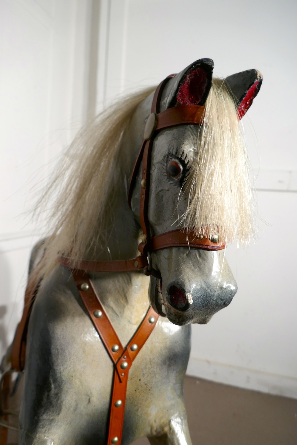 Early 20th Century Rocking Horse by Lines Brothers View IV
