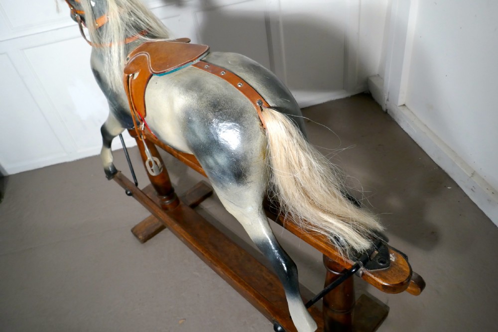 Early 20th Century Rocking Horse by Lines Brothers View VI