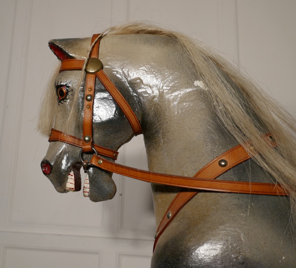 Early 20th Century Rocking Horse by Lines Brothers View IX