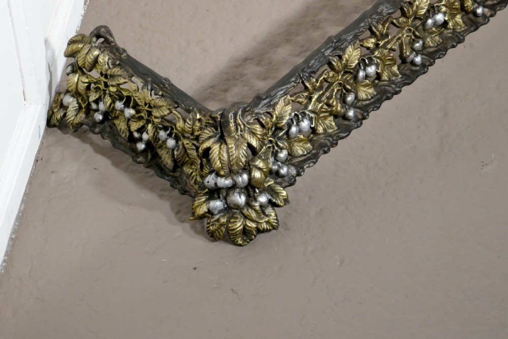 Decorative Victorian Cast Iron Fender View VI