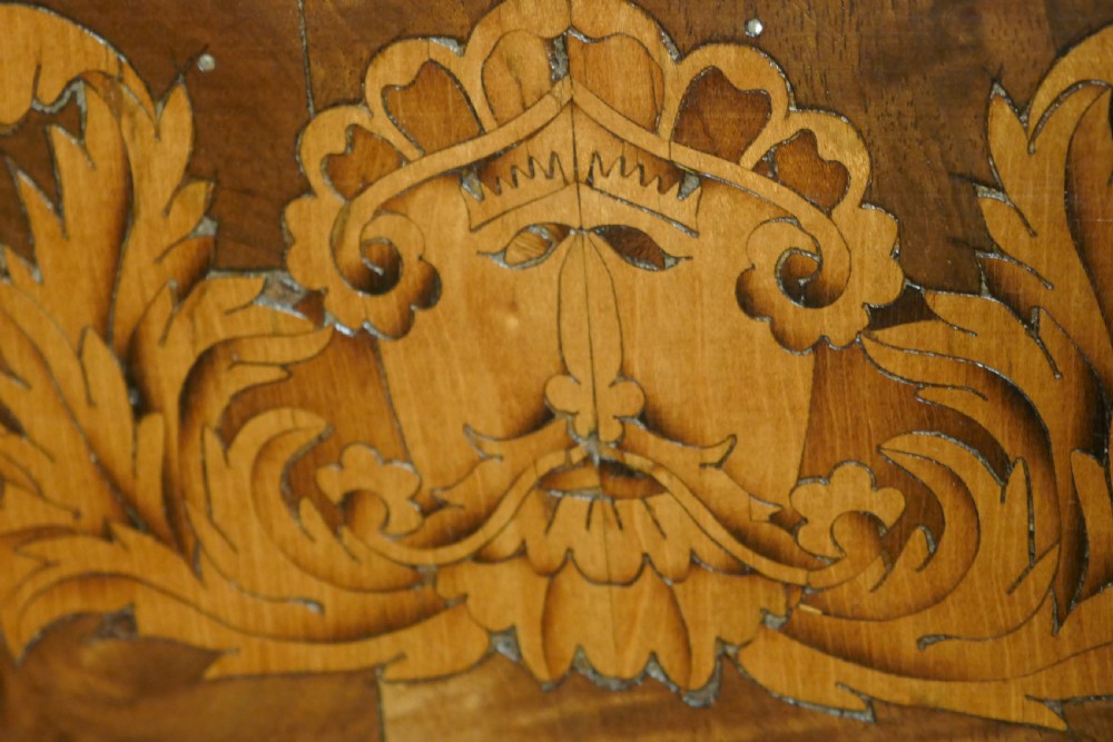 Early 19th Century Dutch Marquetry Inlaid Walnut Centre Table  View IV