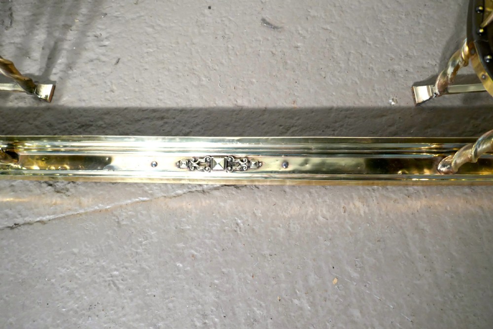 Brass Barley Twist Club Fender View III