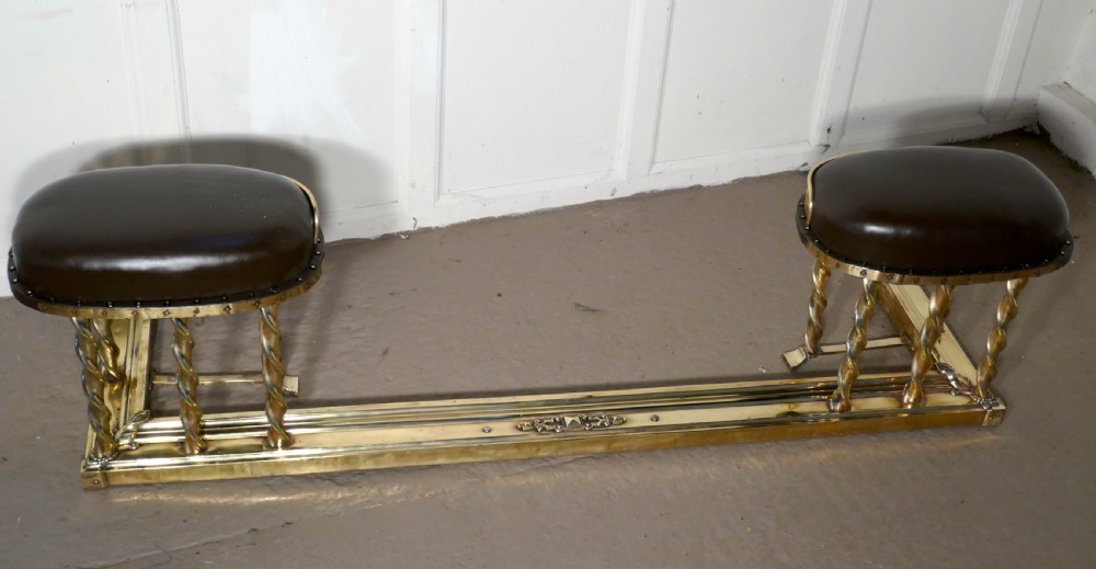 Brass Barley Twist Club Fender View X