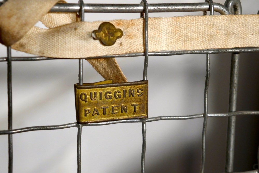 Vintage Edwardian Ping Pong or table Tennis set by Quiggins View VI