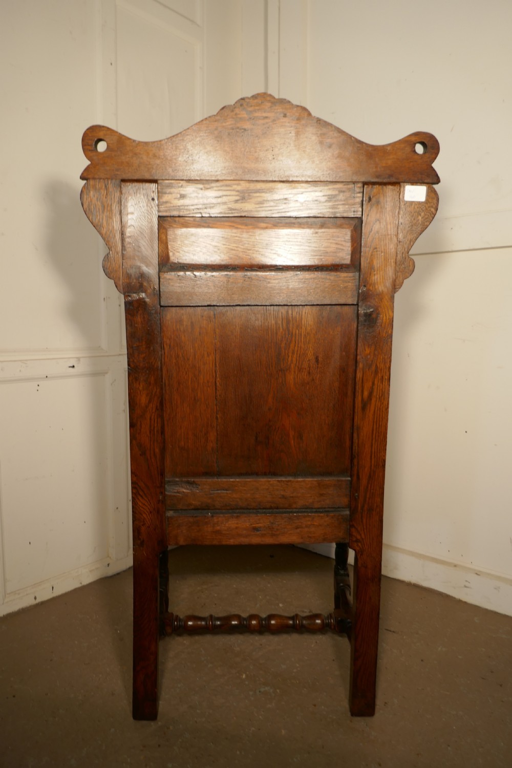 17th Century Carved Oak Wainscot Chair127 View III