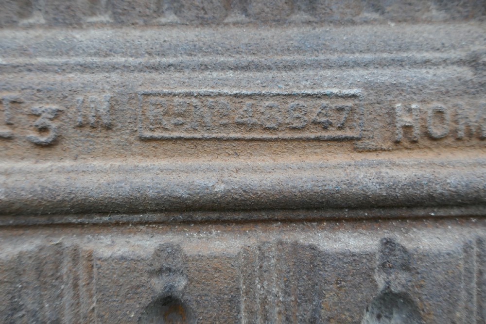 Large 19th Century Cast Iron Fire Place View III