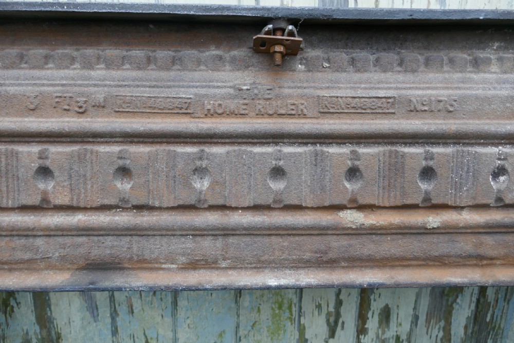 Large 19th Century Cast Iron Fire Place View IV