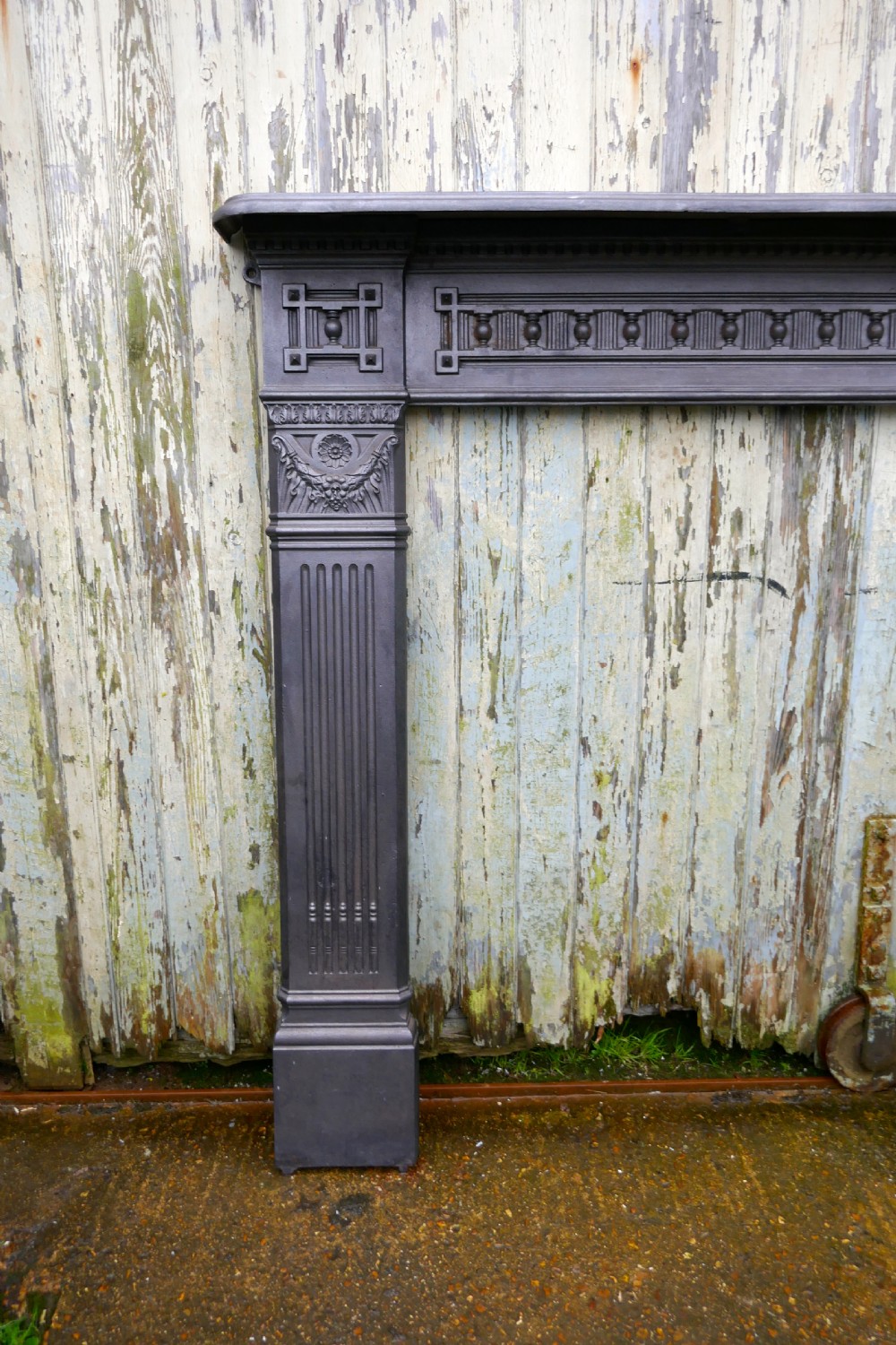 Large 19th Century Cast Iron Fire Place View VII