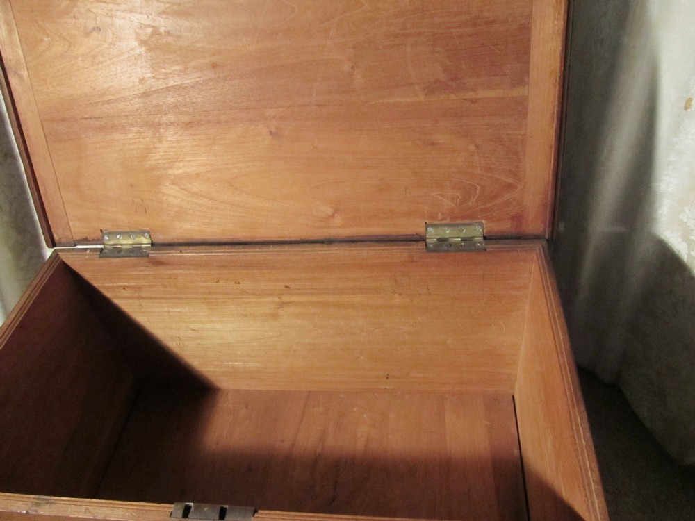  Victorian Country Elm Mule Chest  View VII