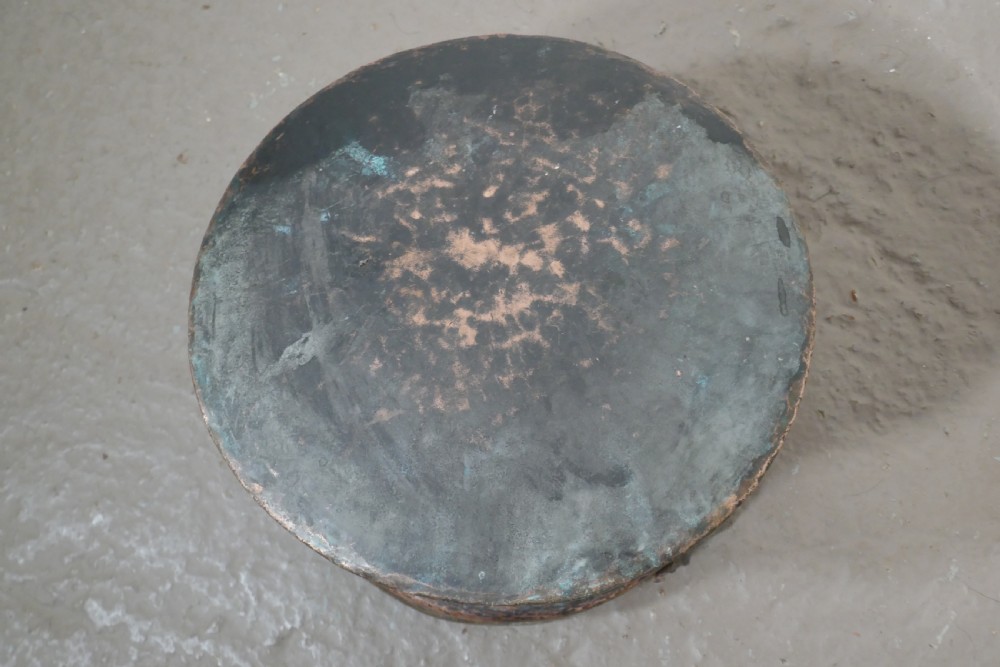 Early 19th Century Beaten Copper Cooking Pot, Cauldron  View III