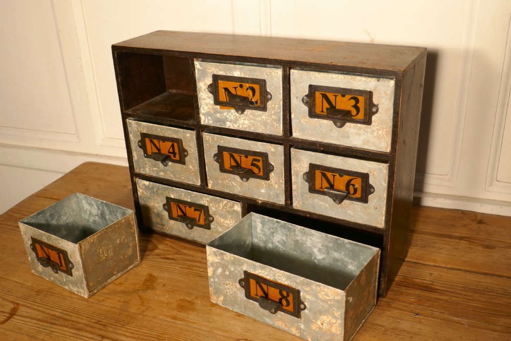 Industrial Collectors Organiser Drawers   View V