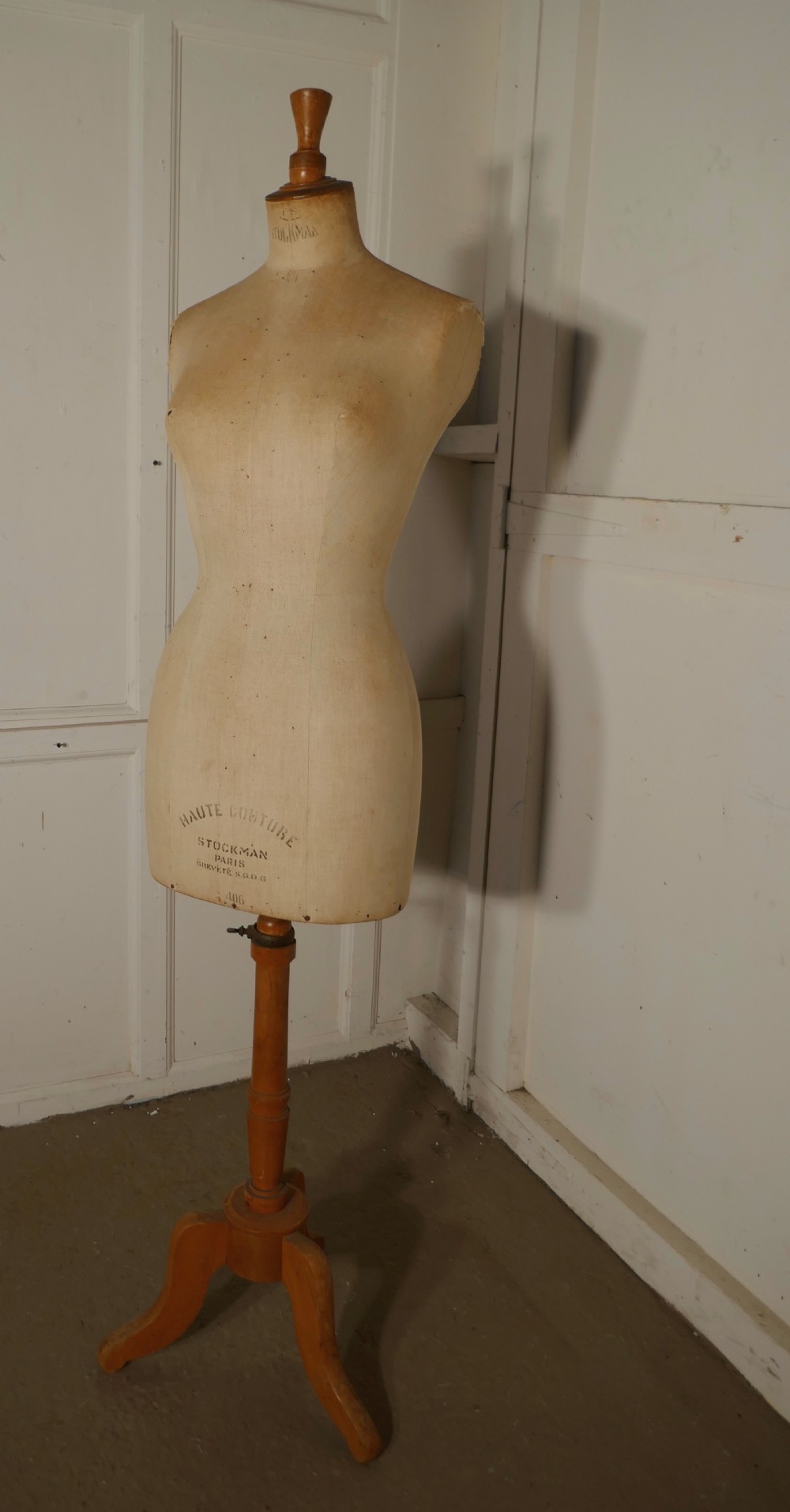 Vintage French Stockman Mannequin, English Size 14