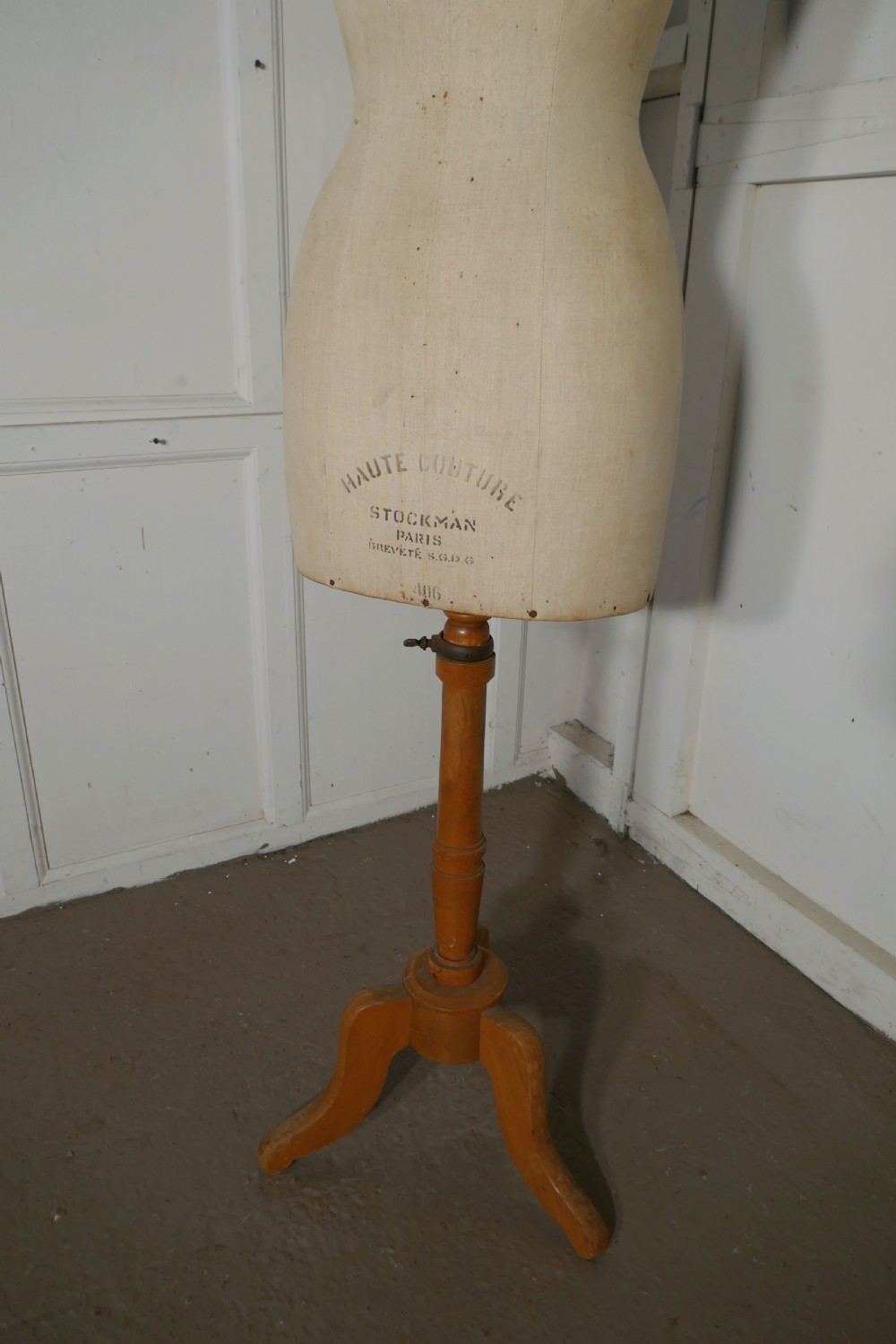 Vintage French Stockman Mannequin, English Size 14 View III