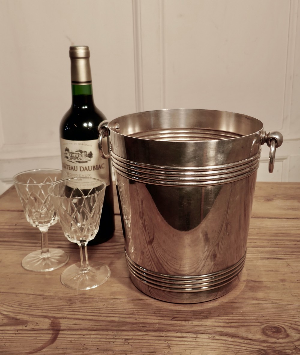 A Fine French Art Deco Wine Cooler, by Gallia View V