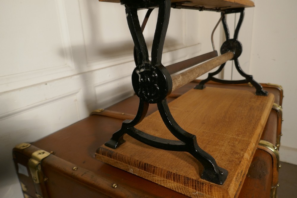 Very Rare 19th Century Shop Large Double Paper Roll Cutter View VI