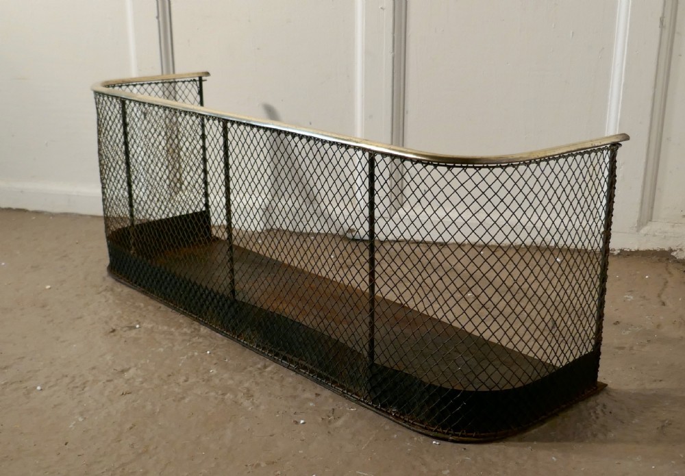  Victorian Nursery Fire Guard or Club Fender  View III