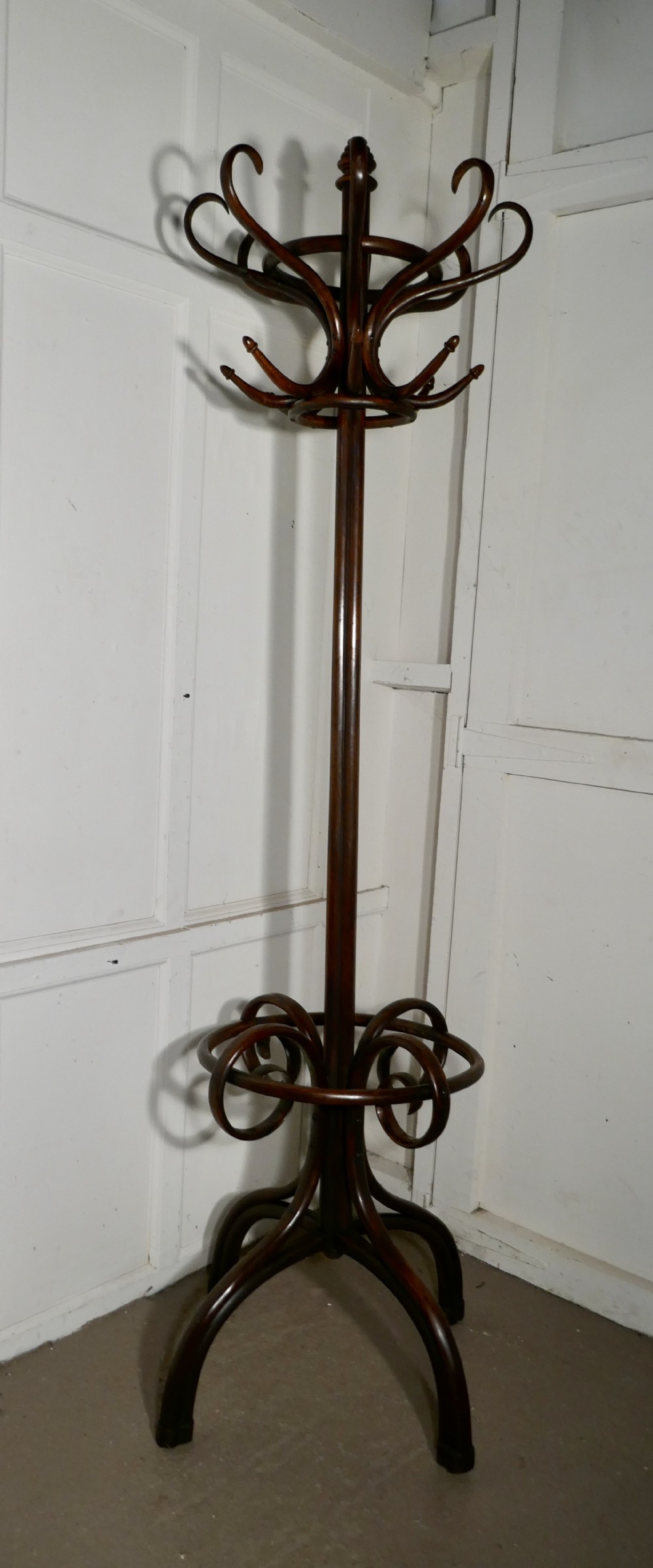 19th Century Thonet Bent Wood Hall Stand