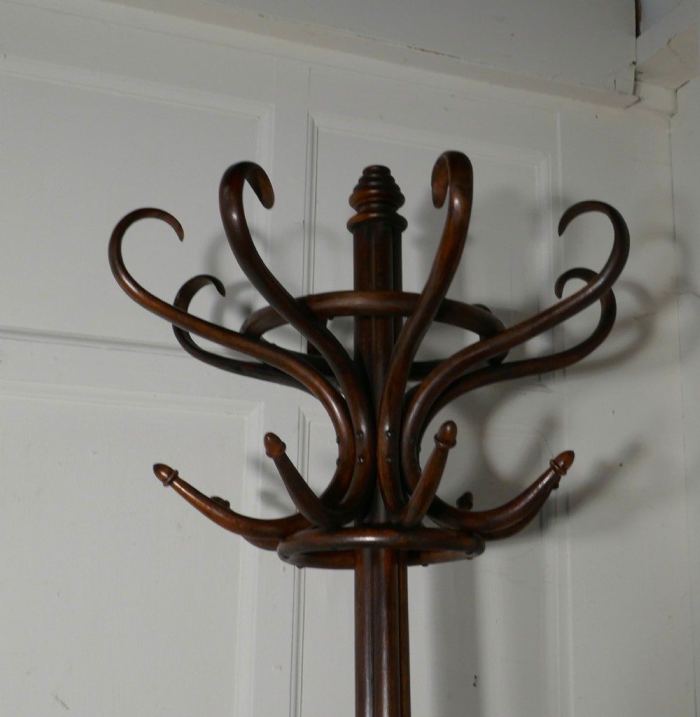 19th Century Thonet Bent Wood Hall Stand View III