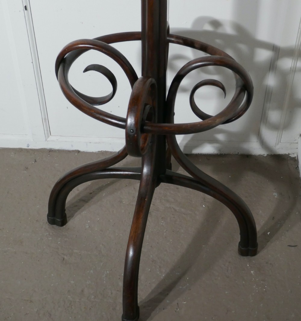 19th Century Thonet Bent Wood Hall Stand View IV