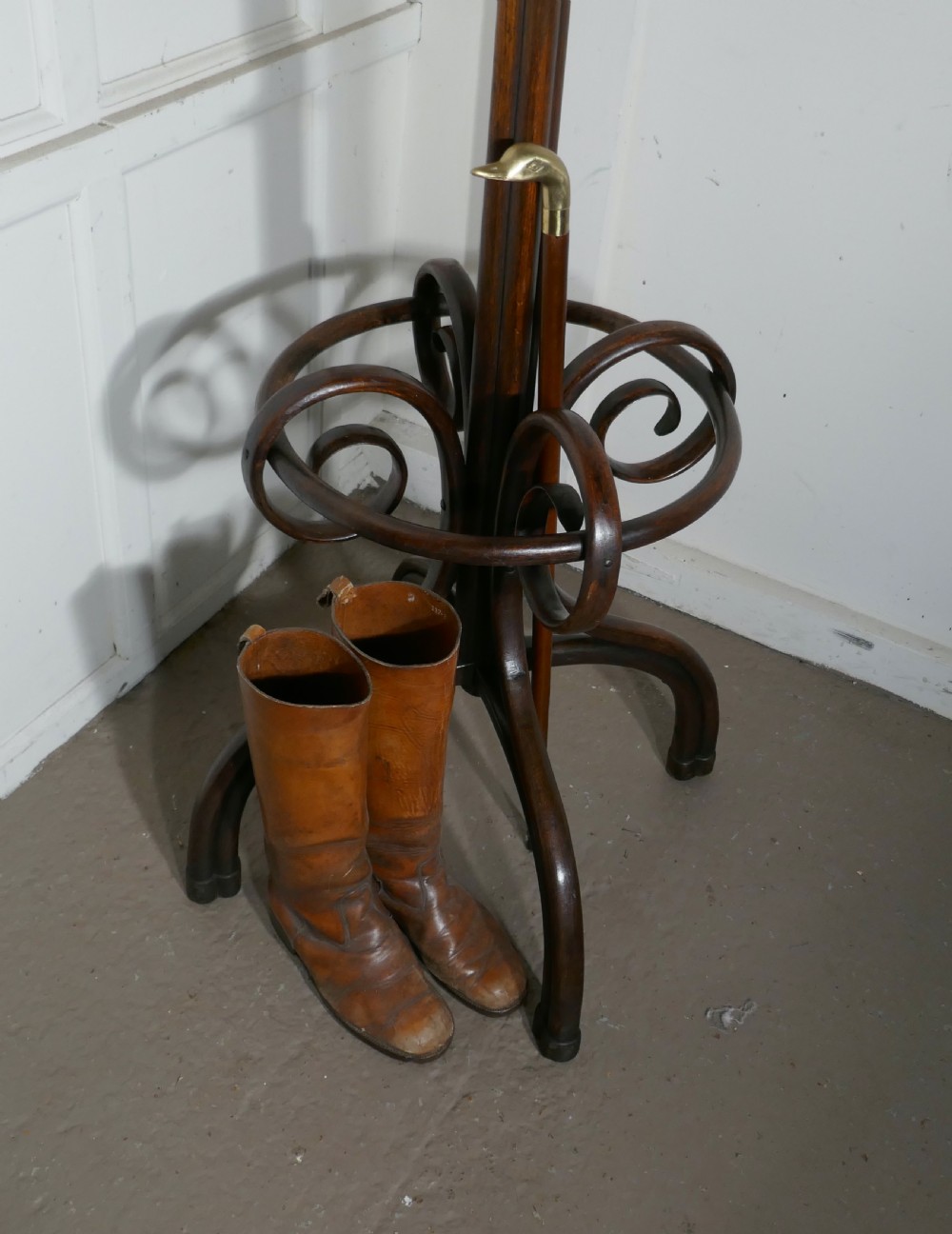 19th Century Thonet Bent Wood Hall Stand View VI