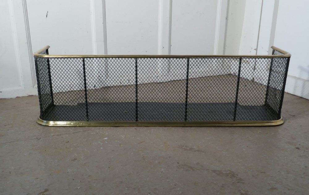 Large Victorian Nursery Fire Guard or Fender View II