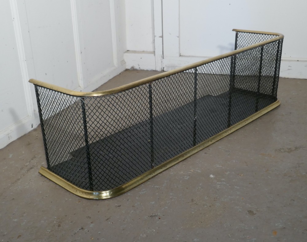 Large Victorian Nursery Fire Guard or Fender View III