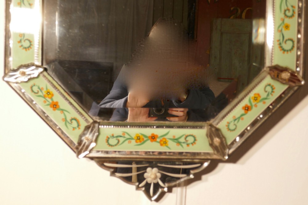 Superb Large Arts and Crafts Venetian Mirror View IV