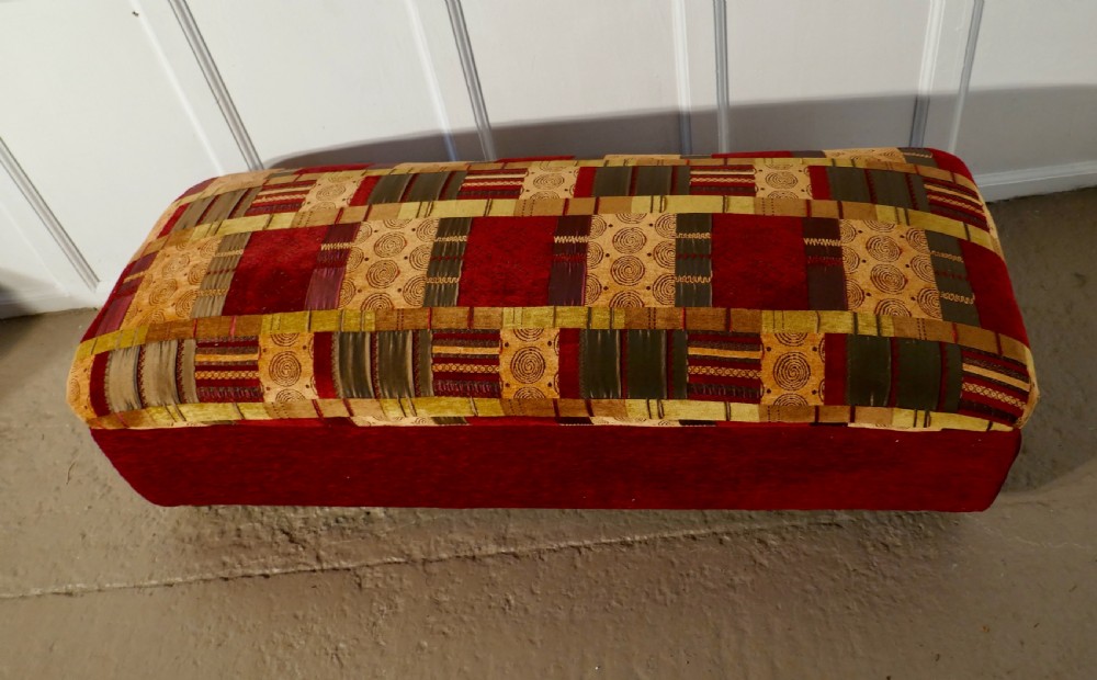 A Pair of Victorian Upholstered Ottoman Window Seats View VII