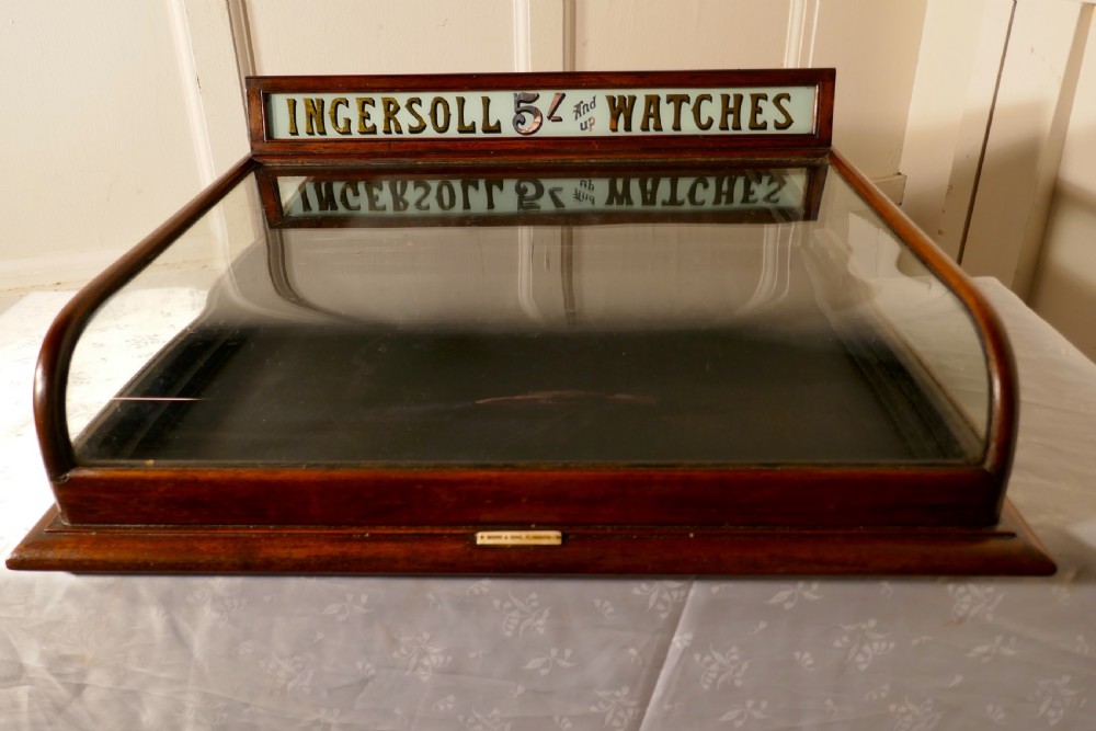 Ingersoll Jewellers Shop Watch Shop Display Cabinet
