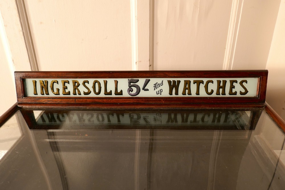 Ingersoll Jewellers Shop Watch Shop Display Cabinet View II